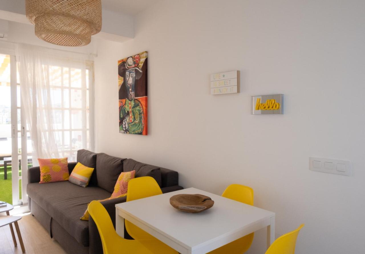 Penthouse City Center Private Terrace Wifi Malaga Ngoại thất bức ảnh